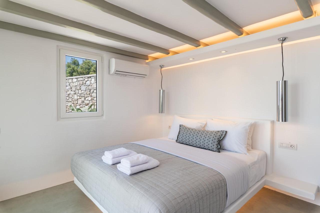 Villa In Mykonos - 6 Bedroom - 1Km From Mykonos Town - Infinity Pool - Sunset View Eksteriør bilde
