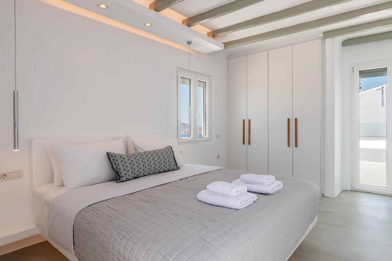 Villa In Mykonos - 6 Bedroom - 1Km From Mykonos Town - Infinity Pool - Sunset View Eksteriør bilde